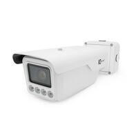 4MP IP I/O FS BULLET ANPR CAMERA. 196 FT ADJUSTABLE IR / WARM LED. 65FT PLATE CAPTURE DISTANCE, MAX